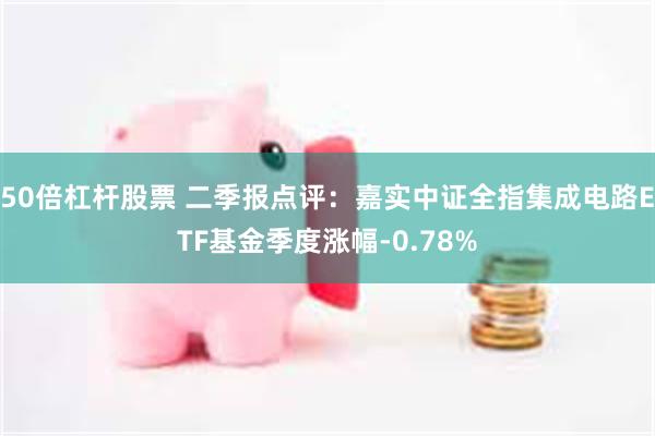 50倍杠杆股票 二季报点评：嘉实中证全指集成电路ETF基金季度涨幅-0.78%