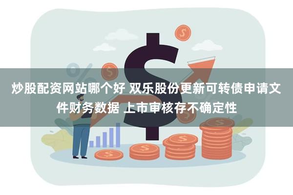 炒股配资网站哪个好 双乐股份更新可转债申请文件财务数据 上市审核存不确定性
